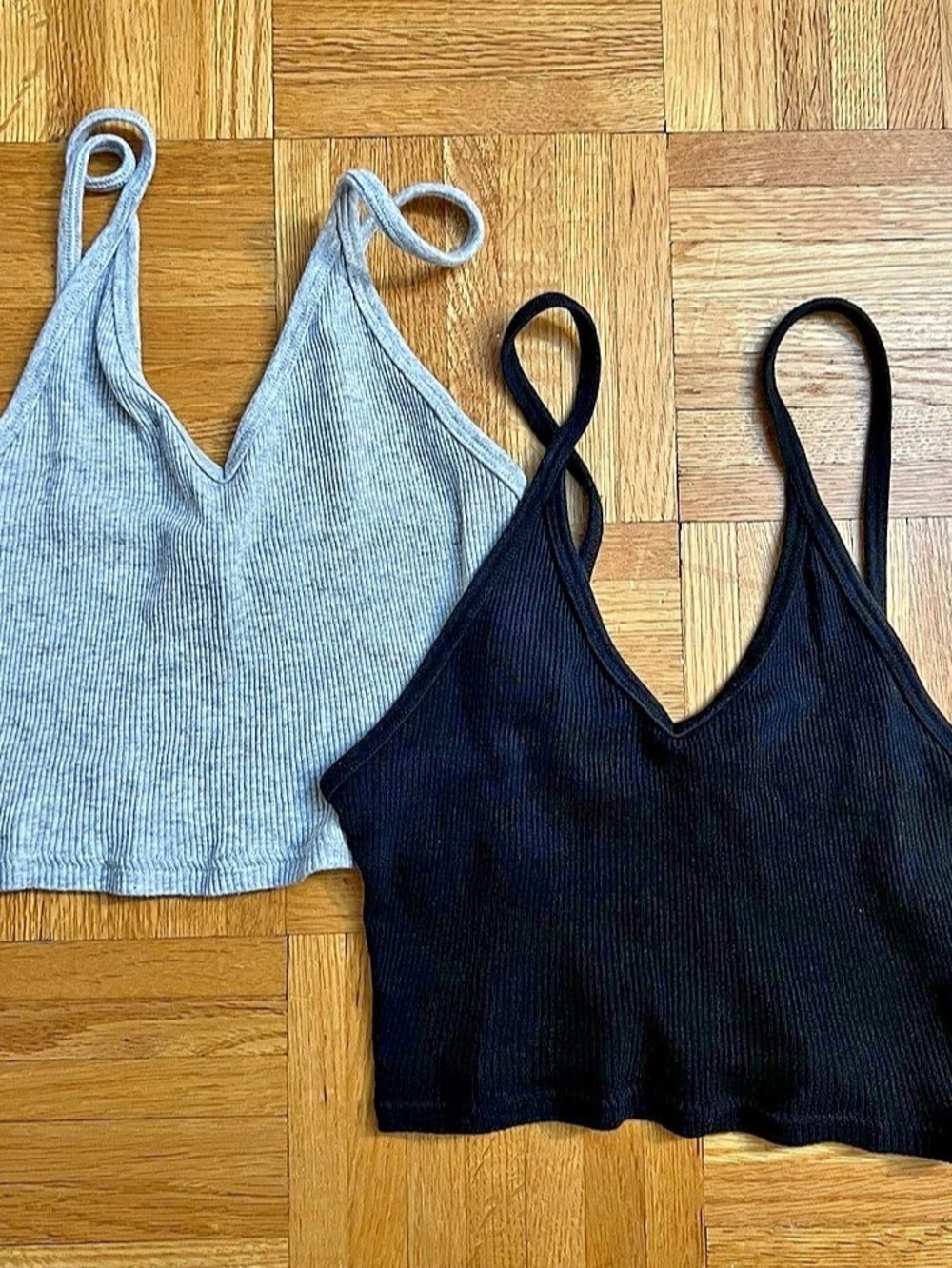 Tna Ribbed Cropped Tank Crop Tops (for both tanks)